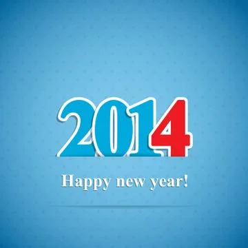 New year background Stock Illustration