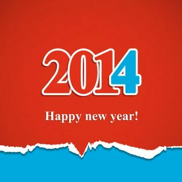 New year background Stock Illustration