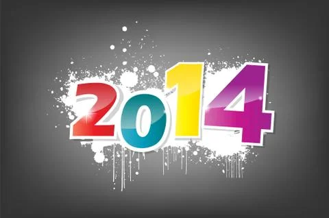 New year background. Stock Illustration