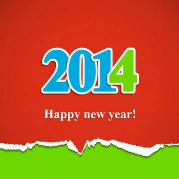 New year background Stock Illustration