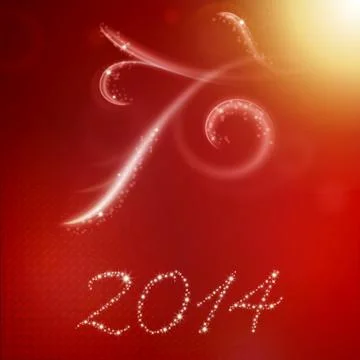 New year background Stock Illustration