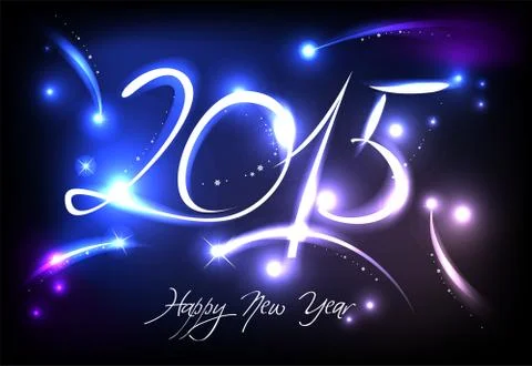 New Year background Stock Illustration