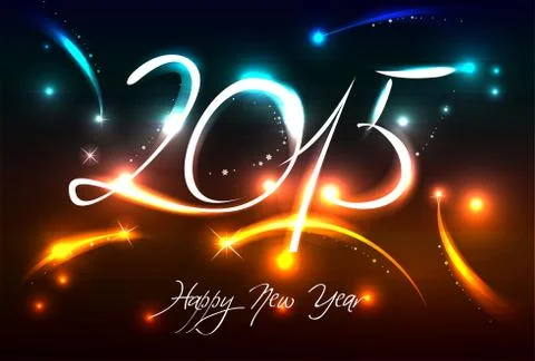 New Year background Stock Illustration