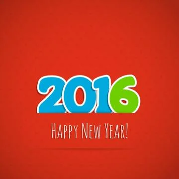 New year background Stock Illustration
