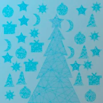 New year - background Stock Illustration