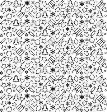 New Year Background Stock Illustration