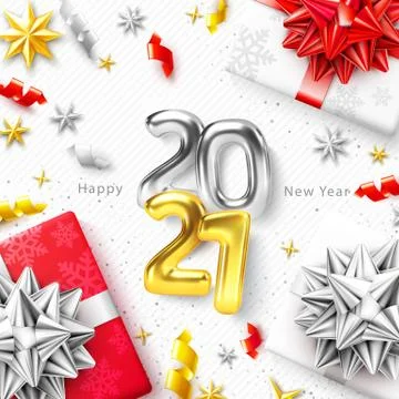 New Year Background Stock Illustration