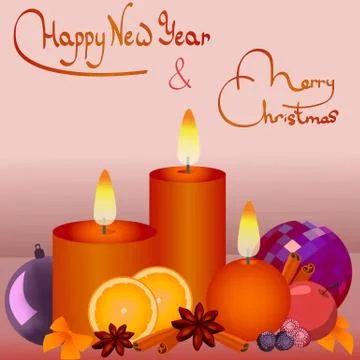 New year background Stock Illustration