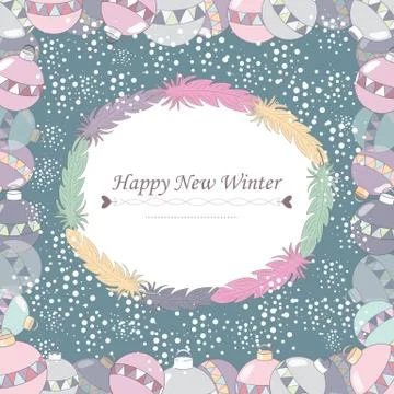 New year background Stock Illustration