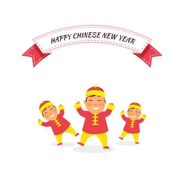 New Year Background with Monkey 스톡 일러스트
