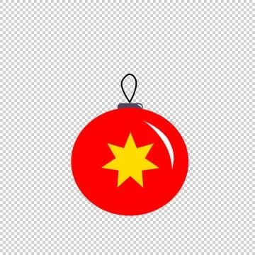 New Year ball Stock Illustration