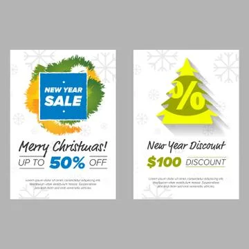 New Year Banner Stock Illustration