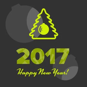New year banner Stock Illustration