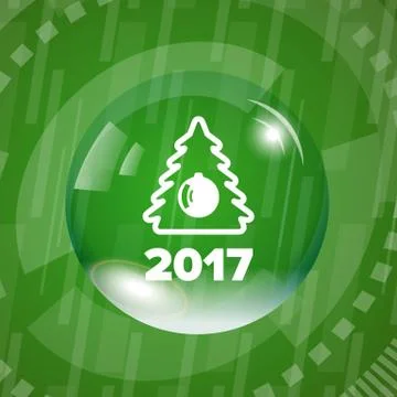New year banner Stock Illustration