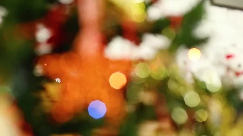 New year blurred background Stock Footage 84177256