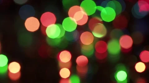 New Year bokeh lights Stock Footage 56557723