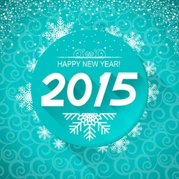 New year card background.vector illustration Stock Illustration