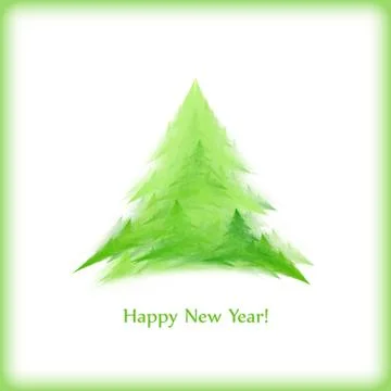 New year card Stock Illustration