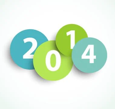 New year card Stock Illustration