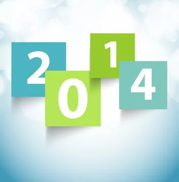 New year card Stock Illustration