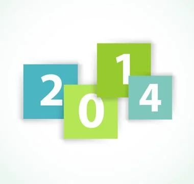 New year card Stock Illustration