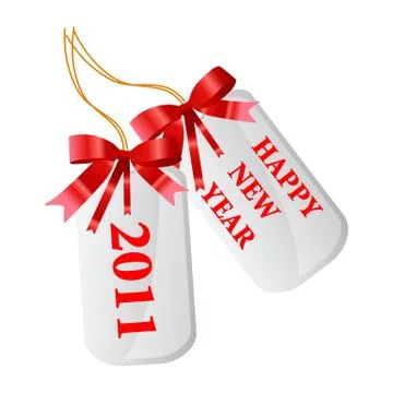 New year card Stock Illustration