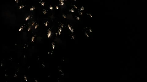 New Year celebration, fireworks Видео 140512097