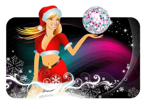 New Year Celebration Stock Illustration