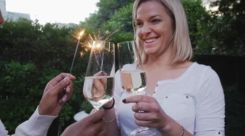 New year celebrations Stock Footage 58283920