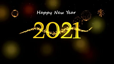 New year celebrations motion graphics with night background Stock Footage 141410977