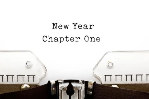 New Year Chapter One Typewriter Photos