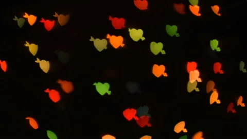 New Year Christmas Lights Stock Footage 99474853