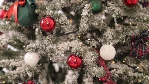 New Year concept, close-up, glowing colorful lights, Stock-Footage 247505348