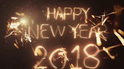 New year concept digits Stock Footage 81889299
