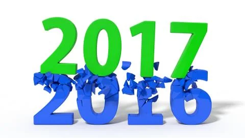 New year concept. Stock Illustration