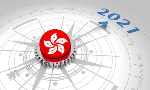 New Year concept Stock Illustration