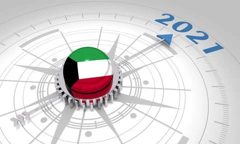 New Year concept Stock Illustration