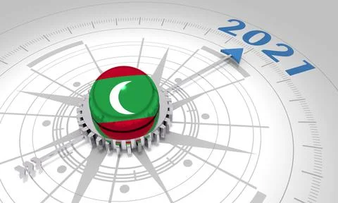 New Year concept Stock Illustration