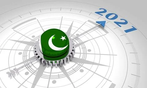 New Year concept Stock Illustration