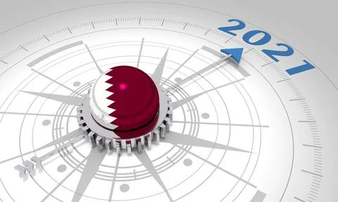 New Year concept Stock Illustration