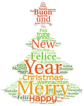 New Year Concept Stock Illustration