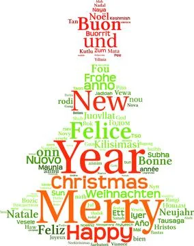 New Year Concept Stock Illustration