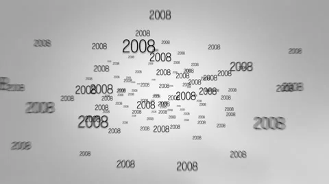  New year Count Down - grey background Stock Footage 63357946