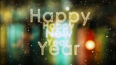 New Year Countdown 2018-4K Stock Footage 83196486