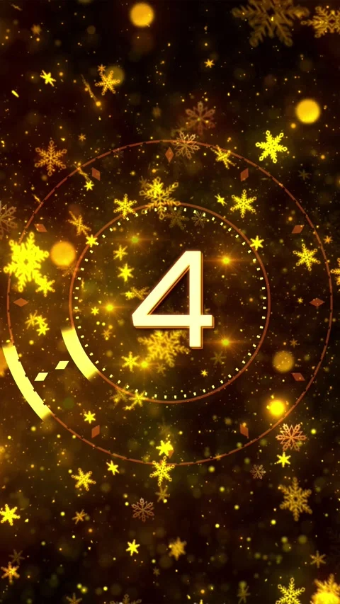 New Year Countdown 2025 V3 Stock Footage 290489885