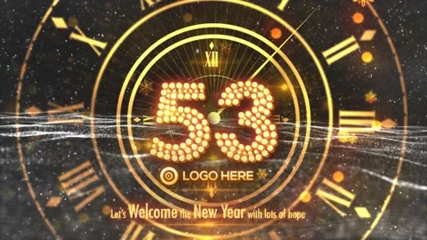 New Year Countdown 2026 Stock After Effects