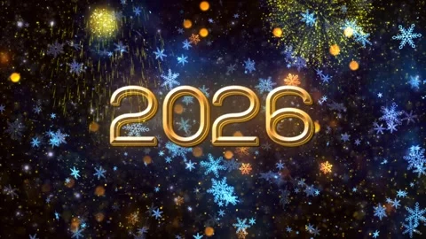New Year Countdown 2026 Stock After Effects