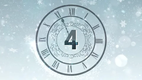 New Year Countdown 2026 Stock Footage 314836150