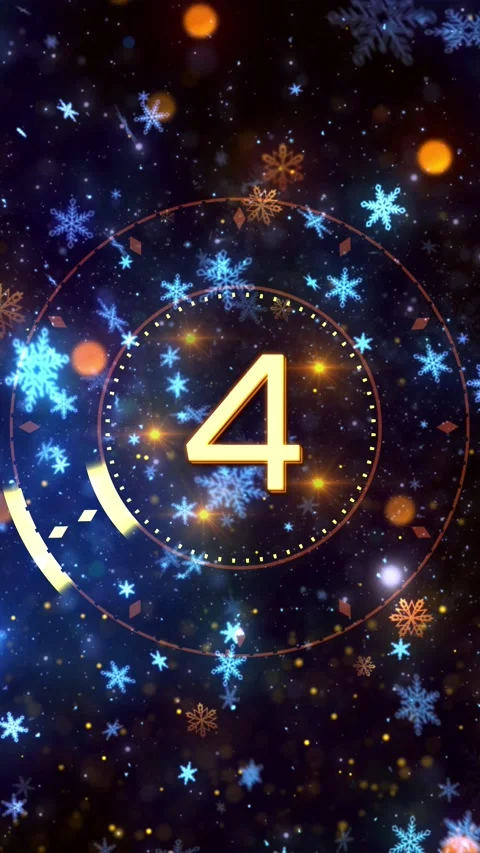 New Year Countdown 2026 V1 Stock Footage 316154917