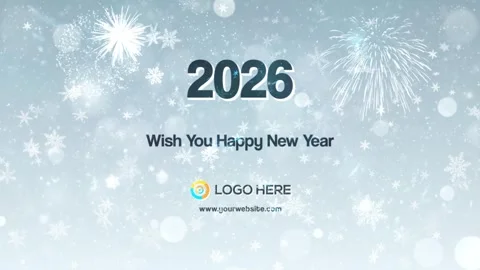 New Year Countdown 2026 V2 Stockmateriaal After Effects
